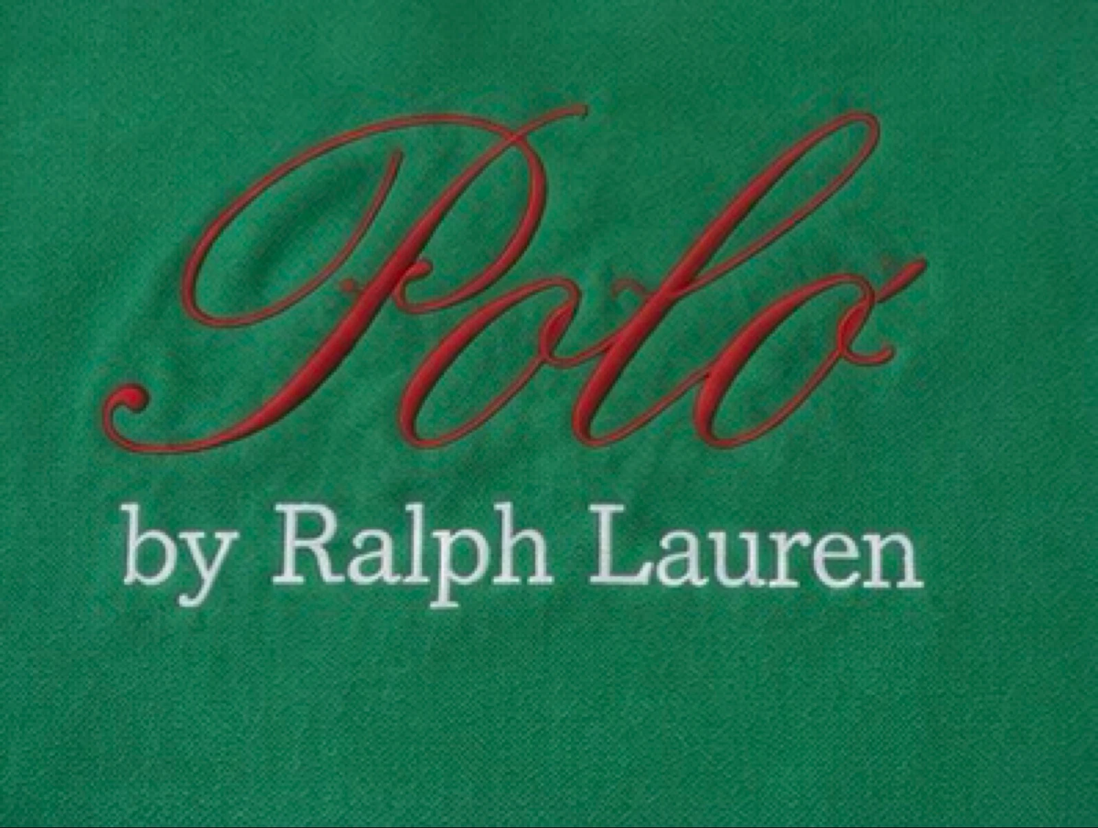Polo Polo Ralph Lauren Vert Y2K Rétro Vintage Streetwear Exclusif – photo 3